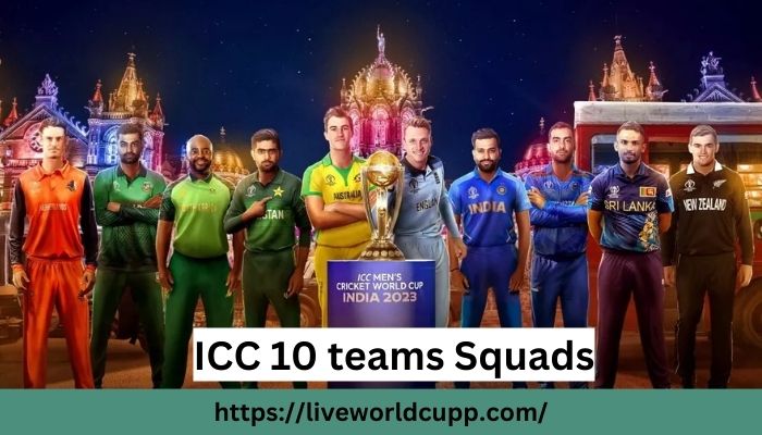 ICC 10 teams Squads