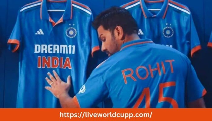 Team India unveiled Jersey for ICC World Cup 2023