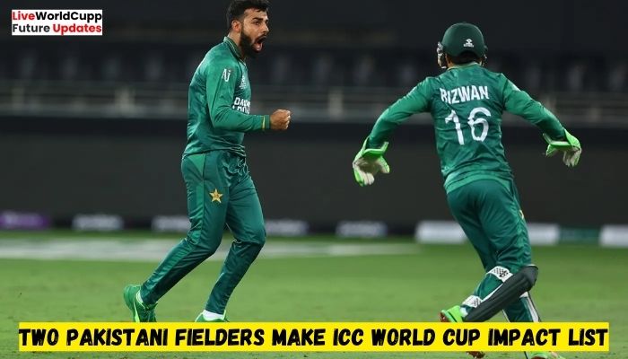 Two Pakistani fielders make ICC World Cup impact list