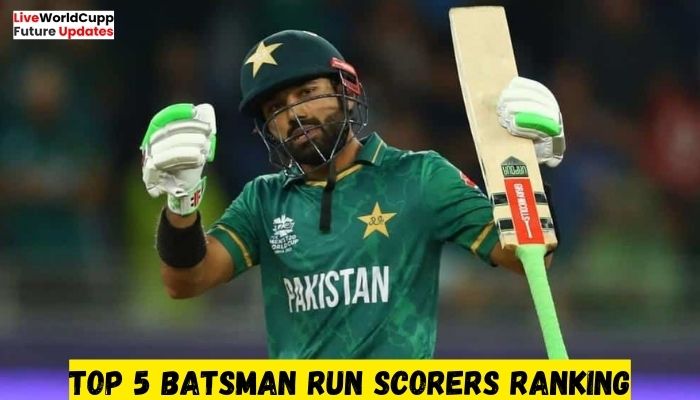 Top 5 Batsman Run Scorers Ranking