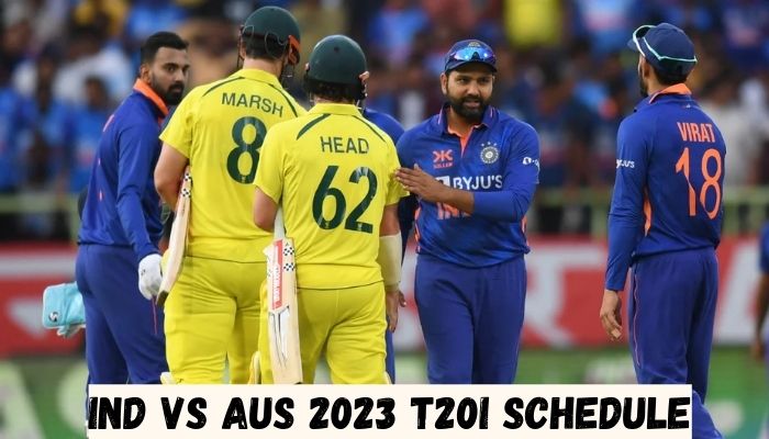 IND vs AUS 2023 T20I Schedule