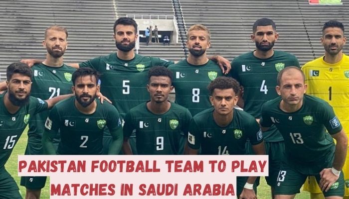 Pakistan Football Team to Play Matches in Saudi Arabia